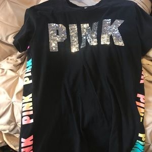 Victoria’s Secret pink bling tshirt